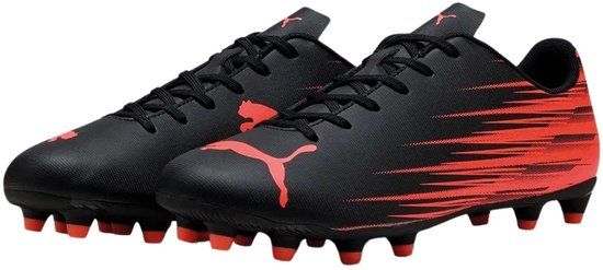 PUMA ATTACANTO II FG/AG Unisex Sportschoenen - PUMA Black-Glowing Red