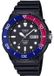 CASIO MRW-230H herenhorloge, zwart/blauw, quartz, analoog, waterdicht tot 10 bar, kunststof kast