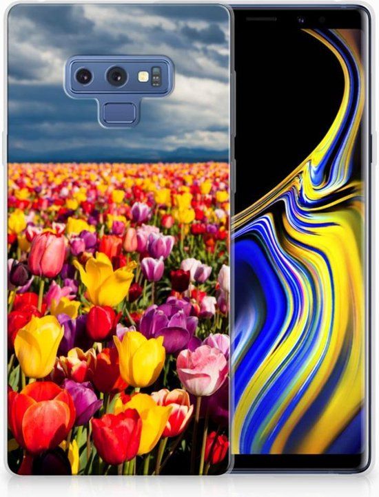 B2Ctelecom TPU Hoesje Tulpen voor Samsung Galaxy Note 9