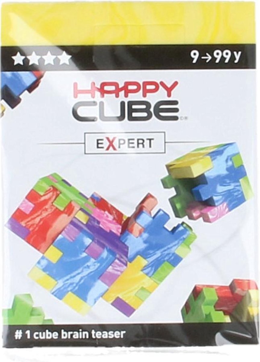 Smart games Happy Cube Expert Puzzel Geel