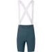 Endura loop fietsbroek met bretels voor dames, blauw