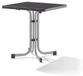 Sieger Boulevard table pliante tube d'acier/Mecalit Pro 70 cm