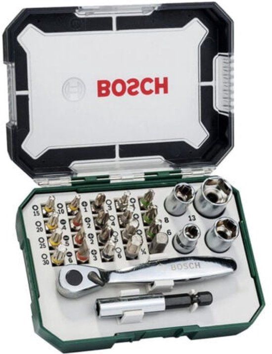 Bosch Zubehör Bosch Set d'embouts, clé à cliquet 26pcs (DU)
