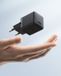 Baseus 20W Palm Snellader Power adapter - USB-C aansluiting voor mobiele apparatuur Universeel Zwart Snellader - Geschikt voor iPhone, Samsung en Meer