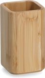 Zeller Tandenborstelhouder - Bamboe Hout - 7 x 11.5 cm