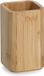 Zeller Tandenborstelhouder - Bamboe Hout - 7 x 11.5 cm