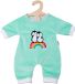 Heless Poppenromper Pinguïn Junior Fluweel Blauw Mt 35-45 Cm
