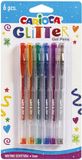 Carioca Glitter gelpennen 6 stuks