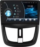 Peugeot Autoradio avec Bluetooth et CarPlay pour Peugeot 207 / 207CC (2006–2015) – Compatible avec Apple et Android – Installation stéréo – Système de navigation – 2 Go/32 Go