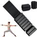 Relaxdays Poids de poignet - set de 2 - chacun 0,5 kg - noir