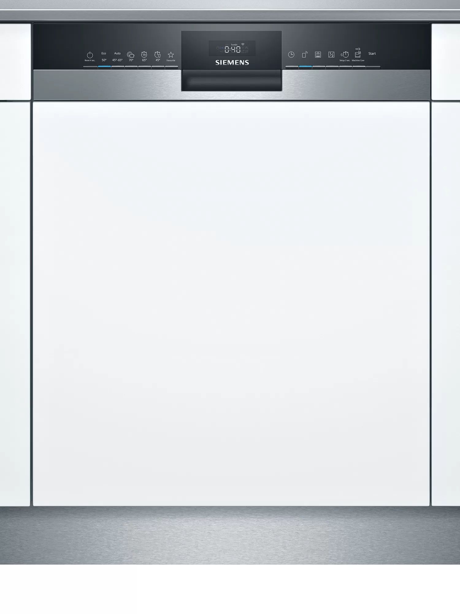 Siemens iQ300 SN53HS42TE Vaatwasser - Semi-ingebouwd - 12 couverts - E