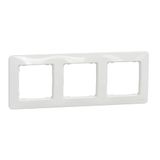 Schneider Sedna Design frame 3 elementen wit