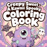Creepy Sweet - A Kawaii Spooky Coloring Book