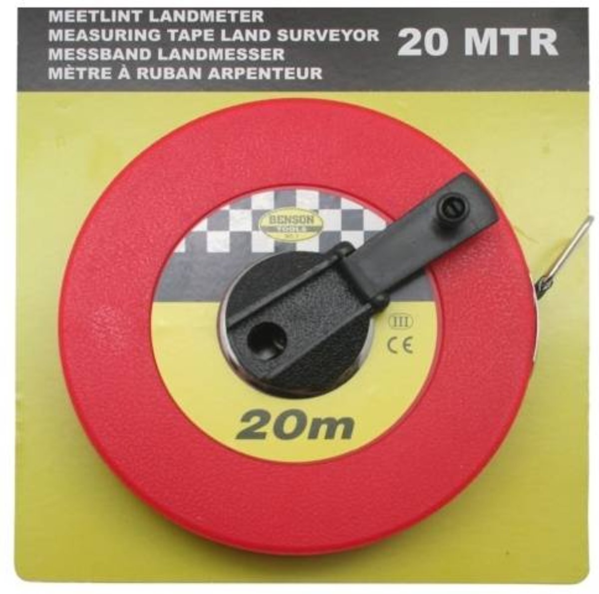 ARROW-TECH Glasvezel Landmeter - 20 Meter