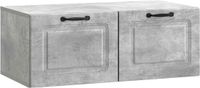 vidaXL Wandmontage TV-kast Betongrijs 78,5 x 41 x 30 cm Bewerkt hout