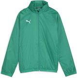 Puma Teamgoal Allweather Jacket Jr 659045 Kinder Trainingsjas Sport Green-Puma White