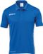 Uhlsport Score Polo Shirt Kind Azuur Blauw-Wit Maat 140
