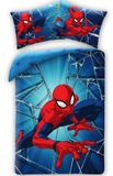Spider-Man Halantex Spider-Man Dekbedovertrek Web - 140 x 200 cm + 50 x 70 cm - Katoen