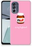 B2Ctelecom Motorola Moto G62 5G Siliconen Case Nut Boyfriend