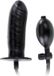 Baile Bigger Joy - Opblaasbare Dildo - Snelventiel leeglopen - 16cm - Zwart