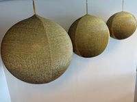 Merkloos / Sans marque Luvia Trading BV 3 stuks Opblaasbare Glitterbal Pakket Goud - 40 - 60 - 80 cm