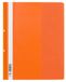 ELBA 100742166 snelhechtmappen 25-pack met 2-voudige perforatie en extra volume van kunststof voor DIN A4-vellen in oranje