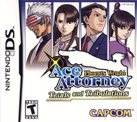 Capcom Phoenix Wright 3 Trials and Tribulations Nintendo DS