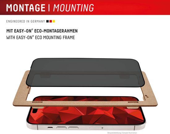 Displex Screenprotector Privacy Glass geschikt voor Apple iPhone Air