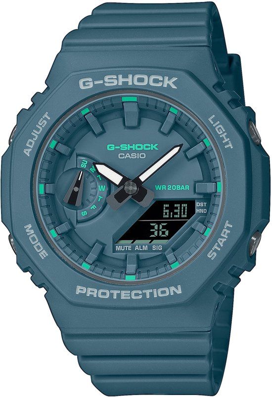 Casio G-Shock GMA-S2100GA-3AER Classic Dames Horloge - Groen