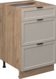 Vicco Fame-Line Keukenonderkast – 50 cm zonder werkblad GrijsBeige