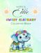 Nunu's Sweet Elephant Ellie Coloring Book for Kids Ages 3-8