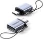 Ugreen USB C Male naar USB A Female adapter met OTG functie en sleutelkoord