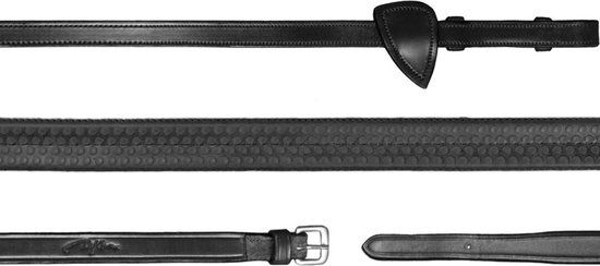 Dy'on Rubber Nec Teugels - Zwart - Full - Veelzijdigheids