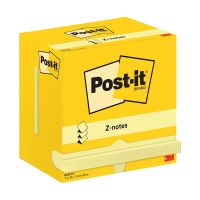 3M Post-it Z-notes geel 76 x 127 mm (12 stuks)