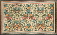 wash+dry Garden Luxe Blue 75x120cm Deurmat