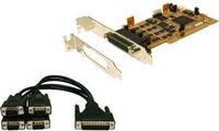 EXSYS EX-42374 - Seriële adapter - PCI laag profiel - RS-232/422/485 x 4