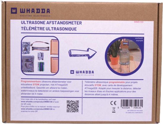 Whadda Afstand- en waterniveau set