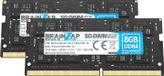 BRAINZAP 16 Go (2 x 8 Go) DDR4 2133 MHz PC4-2133P-SB1-10 SO-DIMM CL15 2Rx8 1,2V, mémoire vive non tamponnée, non ECC, pour ordinateur portable