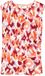 Garcia Top Top Met Print C50220 1345 Tangerine Red Dames Maat - XXL