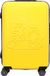 Biggdesign Cats Valise - Bagage de soute Valise de voyage à roulettes - Jaune - Medium