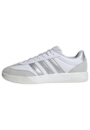 adidas Vl Court Fc Shoes damesschoenen, Ftwr Wit/Zilver Met./Grijs One, 37 1/3 EU