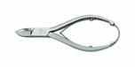 NC - 4510.10 - Amerikaanse nageltang - concaaf gebit - 10 cm roestvrij staal