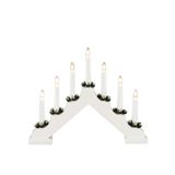 Konstsmide 4244-000 Kerstman met kind Meerkleurig LED Bont Schakelaar, Muziek