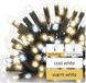 Emos D2CN01 Slinger, Rubber, Wit, Koel wit, Warm wit, 3 m, Zwart