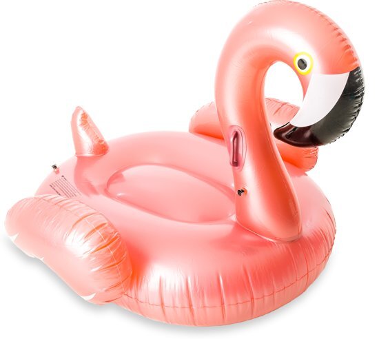 didak pool Opblaasbare Flamingo RosÃ© Goud - Opblaasfiguur