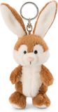 Nici Sleutelhanger Haas Junior 10 Cm Pluche/polyester Bruin