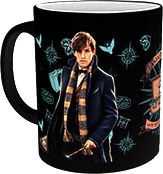 GB eye FANTASTIC BEASTS Mug Heat Change 300 ml - Newt Scamader