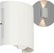 Applique murale LED, éclairage de façade, orientable vers le haut ou vers le bas, adapté à un usage intérieur et extérieur, indice de protection IP65