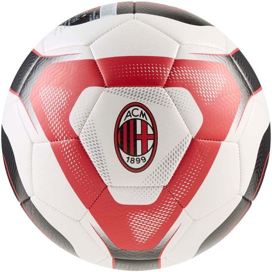 Puma Bal AC Milan King Wit-Rood-Zwart