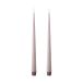 Ester & Erik Bougie conique LED 30cm rose doux lot de 2